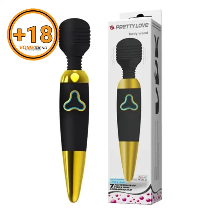 #BDM5010 - Usb Şarjlı Klitoris Uyarıcılı Bayan Masaj Vibratör