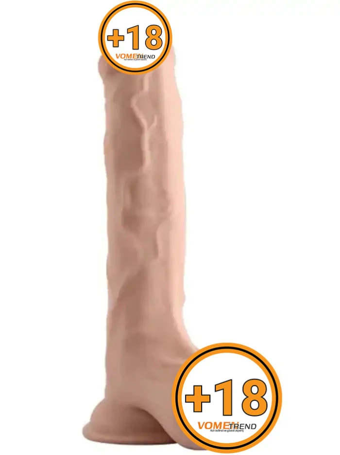 #VN318042 - 25 cm Oynar Derili Gerçekçi Dildo Penis
