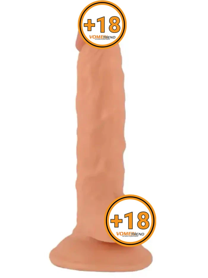 #VN210050 - 20 cm Realistik Gerçek Ten Dokulu Dildo Penis