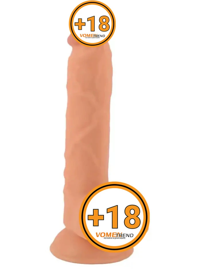 #VN210059 - 21 cm Gerçekçi Ten Dokusunda Dildo Penis