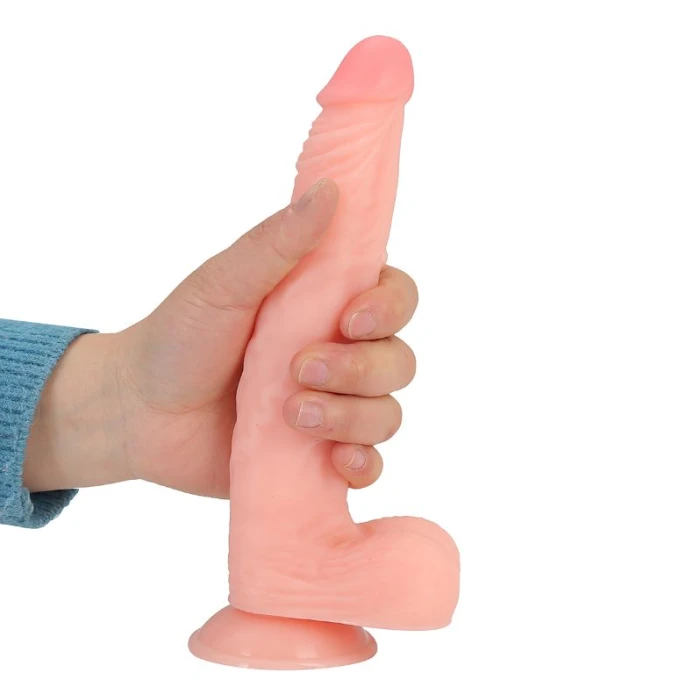 #XM236 - 24 cm Realistik Ten Rengi Dildo Penis