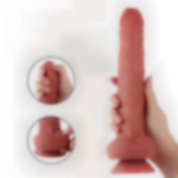 #BDM1291 - Yeni Nesil Büyük Boy 28,9 cm Realistik Dildo Penis